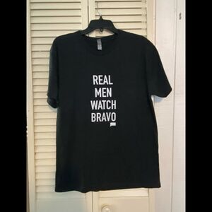 Real Men Watch BRAVO t-shirt